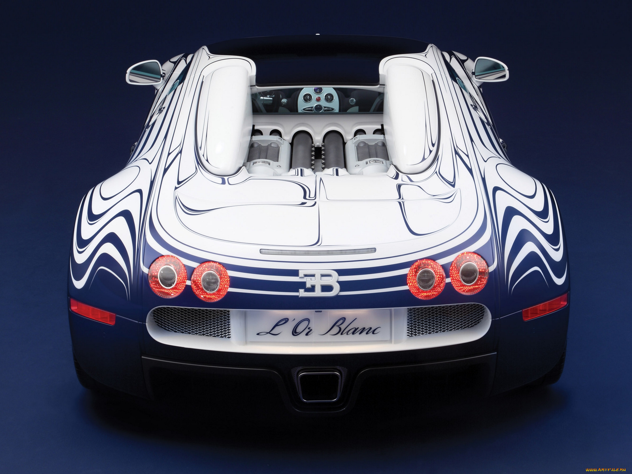 bugatti, veyron, grand, sport, roadster, or, blanc, 